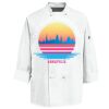 Eight Knot Button Chef Coat with Thermometer Pocket Thumbnail