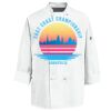 Eight Knot Button Chef Coat with Thermometer Pocket Thumbnail