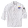 Mimix™ Ten Knot Button Chef Coat with OilBlok Thumbnail