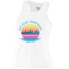 Girls Poly/Spandex Solid Racerback Tank Thumbnail