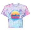 Women's Tie-Dyed Crop T-Shirt Thumbnail